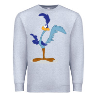 Heather Grey Road Runner Beep Premium Sweatshirt - linhVisuals