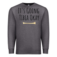 Charcoal Heather anatomy Premium Sweatshirt - linhVisuals