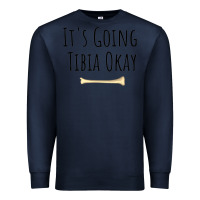 Navy anatomy Premium Sweatshirt - linhVisuals