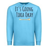 Ocean Blue anatomy Premium Sweatshirt - linhVisuals