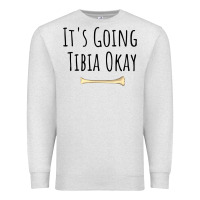 Oatmeal Heather anatomy Premium Sweatshirt - linhVisuals