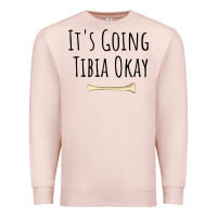Pale Pink anatomy Premium Sweatshirt - linhVisuals