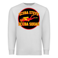 Dove Grey scuba steve Premium Sweatshirt - linhVisuals