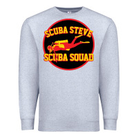 Heather Grey scuba steve Premium Sweatshirt - linhVisuals