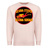 Pale Pink scuba steve Premium Sweatshirt - linhVisuals