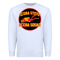 White scuba steve Premium Sweatshirt - linhVisuals