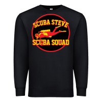 Black scuba steve Premium Sweatshirt - linhVisuals