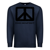 Navy cool-chickenfoot-chickenfoot-merch Premium Sweatshirt - linhVisuals