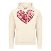 Vintage Artic heart shaped love valentine's day Vintage Hoodie - LillyAllenDesigns