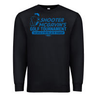 Black shooter mcgavin's golf tournament Premium Sweatshirt - linhVisuals