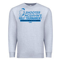 Heather Grey shooter mcgavin's golf tournament Premium Sweatshirt - linhVisuals