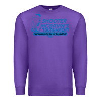 Purple shooter mcgavin's golf tournament Premium Sweatshirt - linhVisuals