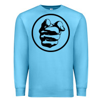 Ocean Blue cool-grand-funk-railroad-pointing-finger-merch Premium Sweatshirt - linhVisuals