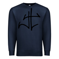 Navy cool-james-hetfield-autograph-merch Premium Sweatshirt - linhVisuals