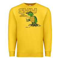 Lemon slow but mellow crazy Premium Sweatshirt - linhVisuals