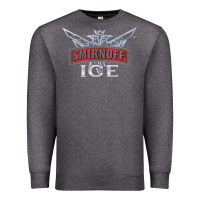Charcoal Heather smirnoff ice Premium Sweatshirt - linhVisuals