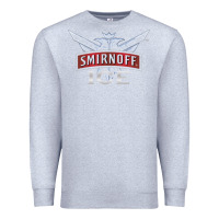 Heather Grey smirnoff ice Premium Sweatshirt - linhVisuals