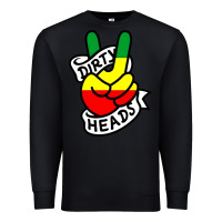 Black dirty heads best reggae Premium Sweatshirt - linhVisuals