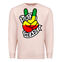 Pale Pink dirty heads best reggae Premium Sweatshirt - linhVisuals