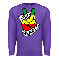 Purple dirty heads best reggae Premium Sweatshirt - linhVisuals