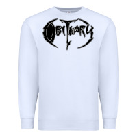 White obituary best of metal Premium Sweatshirt - linhVisuals