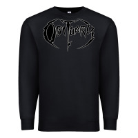 Black obituary best of metal Premium Sweatshirt - linhVisuals