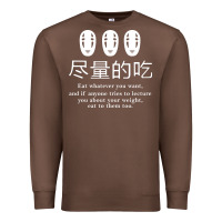 Chestnut spirited away no face Premium Sweatshirt - linhVisuals