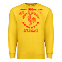 Lemon sriracha sauce Premium Sweatshirt - linhVisuals