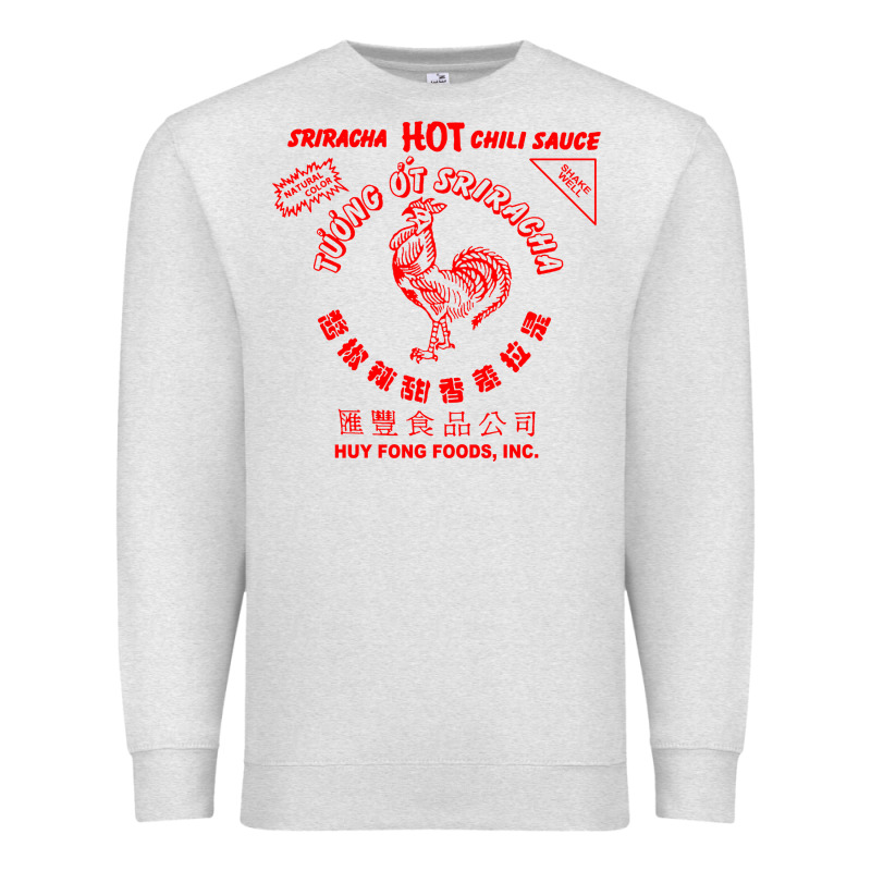 Sriracha Sauce Premium Sweatshirt by linhVisuals | Teevron