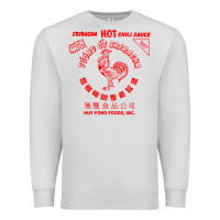 Dove Grey sriracha sauce Premium Sweatshirt - linhVisuals