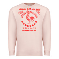 Pale Pink sriracha sauce Premium Sweatshirt - linhVisuals