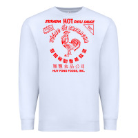 White sriracha sauce Premium Sweatshirt - linhVisuals