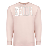 Pale Pink star laboratories Premium Sweatshirt - linhVisuals