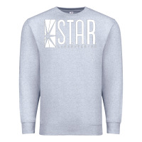 Heather Grey star labs team Premium Sweatshirt - linhVisuals