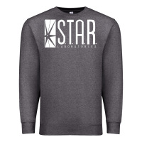 Charcoal Heather star labs team Premium Sweatshirt - linhVisuals