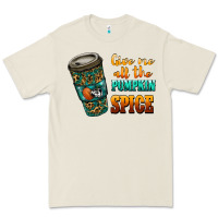 Bone watercolor give me all the pumpkin spice Premium Tee - RanaPortraitStore
