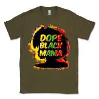 Army Green Dope black mama Classic Tee - HowdyJamesFarm
