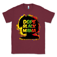 Burgundy Dope black mama Classic Tee - HowdyJamesFarm