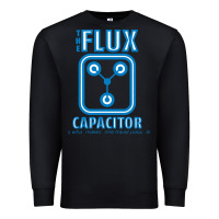 Black the flux capacitor Premium Sweatshirt - linhVisuals