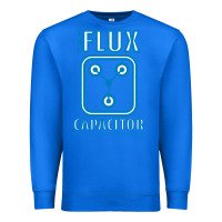 True Royal the flux capacitor Premium Sweatshirt - linhVisuals