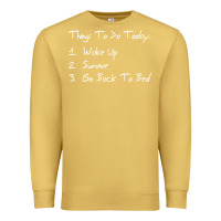 Antique Gold things to do today Premium Sweatshirt - linhVisuals