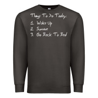 Smoke things to do today Premium Sweatshirt - linhVisuals