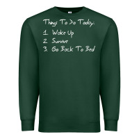 Sports Green things to do today Premium Sweatshirt - linhVisuals