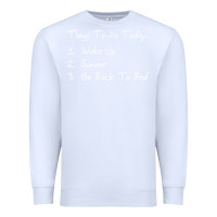 White things to do today Premium Sweatshirt - linhVisuals