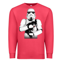 Cardinal stormtrooper cat Premium Sweatshirt - linhVisuals
