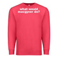 Cardinal what would macgyver do Premium Sweatshirt - linhVisuals