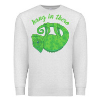 Hang In There Magical Chameleon Premium Sweatshirt | Teevron