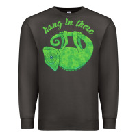 Smoke hang in there magical chameleon Premium Sweatshirt - linhVisuals