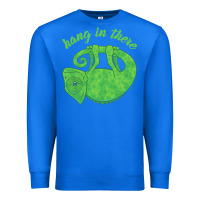True Royal hang in there magical chameleon Premium Sweatshirt - linhVisuals