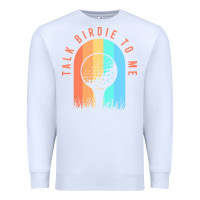 White golf funny golf clothing for a golf player Premium Sweatshirt - linhVisuals